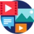 2D Animation Icon 2D Animation Icon